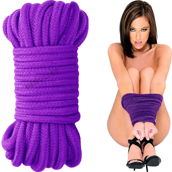 BeBuZZed Vibrators Bebuzzed BDSM Bondage Rope 20 Meters Purple