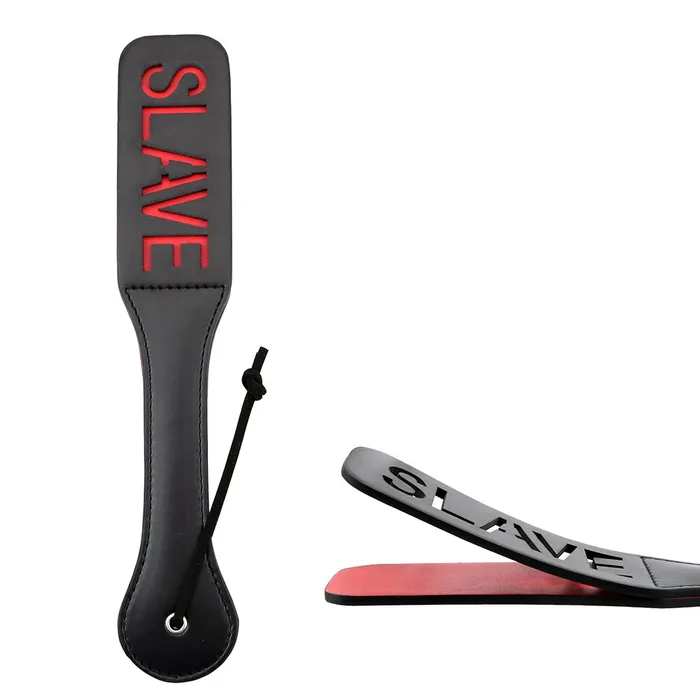BeBuZZed Vibrators Bebuzzed BDSM Spanking Paddle Engraved Slave