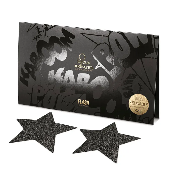 Bijoux Indiscrets Vibrators Bijoux Indiscrets Flash Star Pastie Assorted Colors