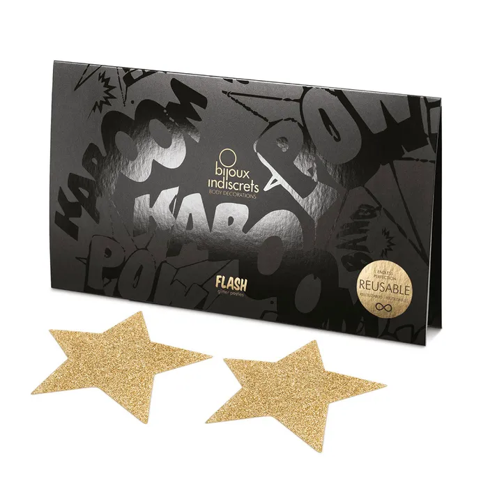 Bijoux Indiscrets Vibrators Bijoux Indiscrets Flash Star Pastie Assorted Colors Bijoux Indiscrets Vibrators Bijoux Indiscrets Flash Star Pastie Assorted Colors