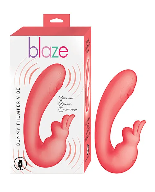 Blaze Bunny Thumper Vibe Coral Nasstoys Vibrators