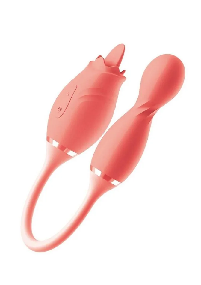 Blaze Exciter Rechargeable Silicone Dual Stimulating Vibrator Blaze Female Sex Toys