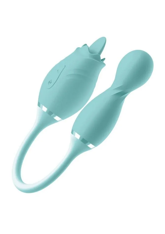 Blaze Exciter Rechargeable Silicone Dual Stimulating Vibrator Blaze Female Sex Toys