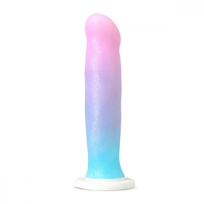 Blush Avant D17 Lucky Silicone Dildo PinkBlue Blush Novelties Dildos