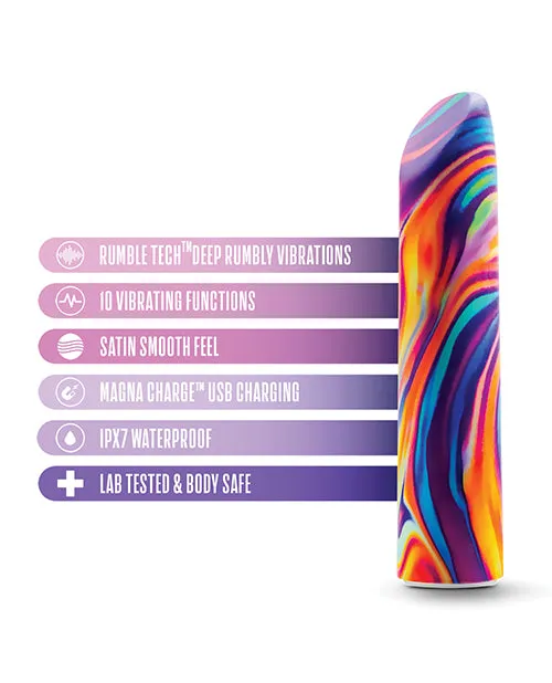 Blush Novelties Vibrators Limited Addiction Psyche Power Vibe Rainbow