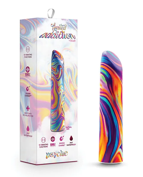 Blush Novelties Vibrators Limited Addiction Psyche Power Vibe Rainbow