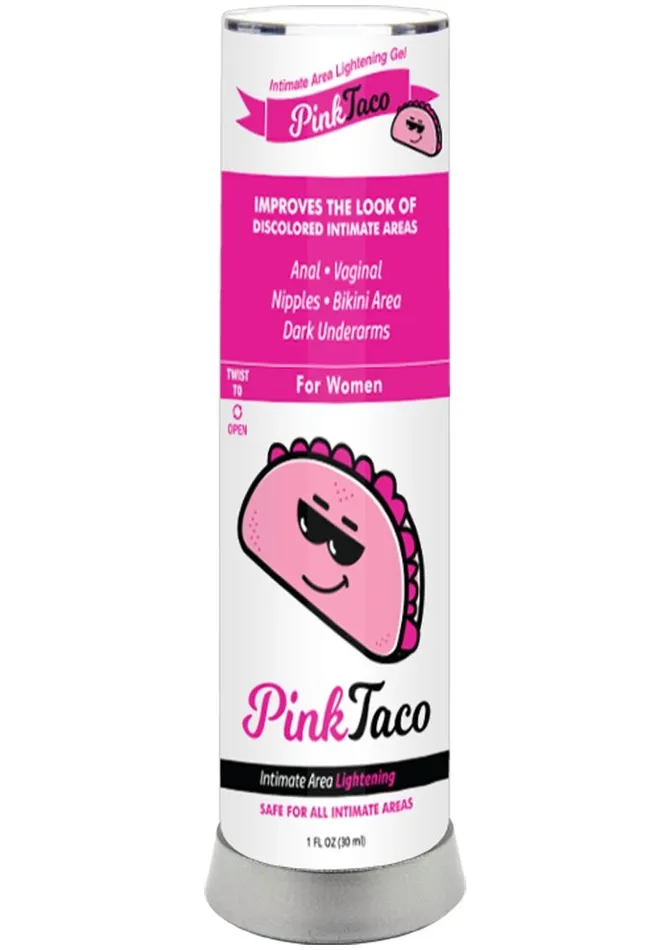 Body Action Products Vibrators Pink Taco Intimate Area Lightening Gel