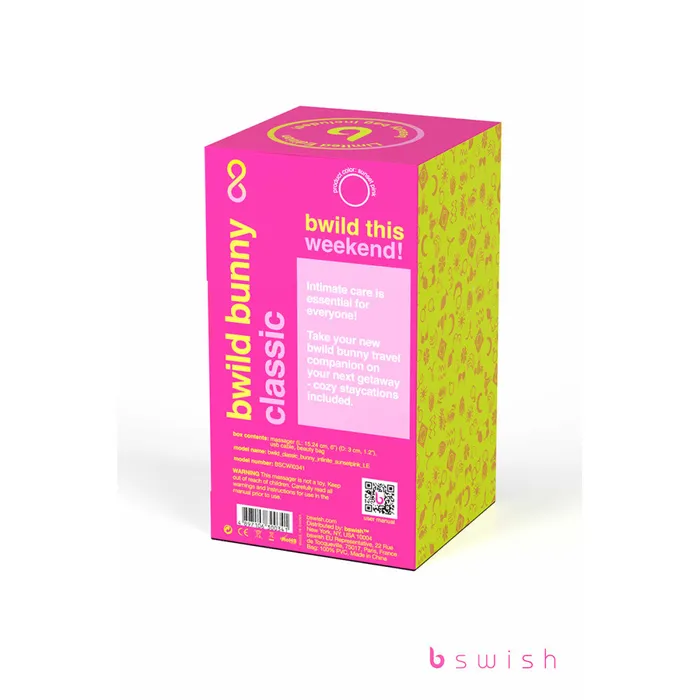 Bonner Trading Usa INC Bwild Limited Edition Infinite Bunny Sunset Pink Vibrators