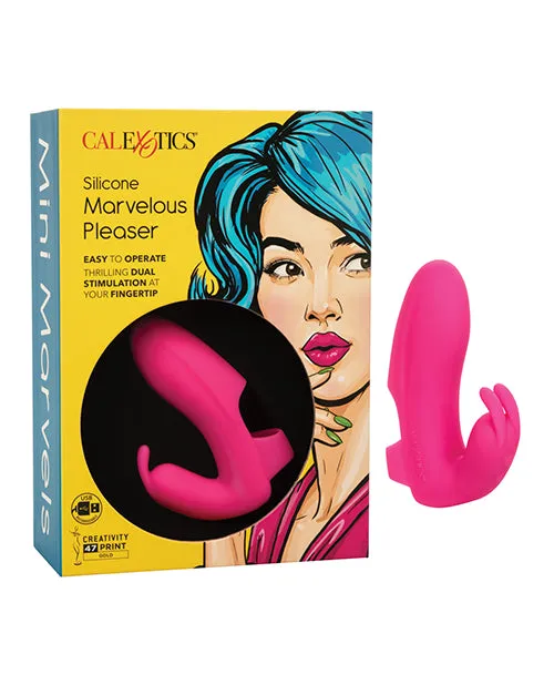 California Exotic Novelties Vibrators Mini Marvels Marvelous Pleaser Pink