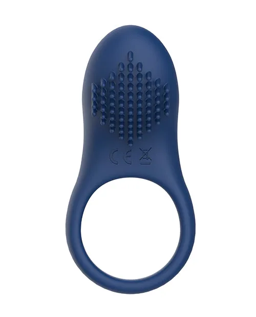 California Fantasies Couples ToyBox Sonic Blue Vibrating Cock Ring