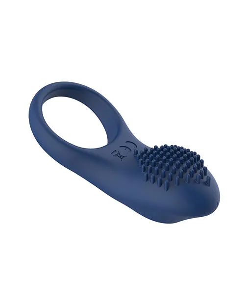 California Fantasies Couples ToyBox Sonic Blue Vibrating Cock Ring