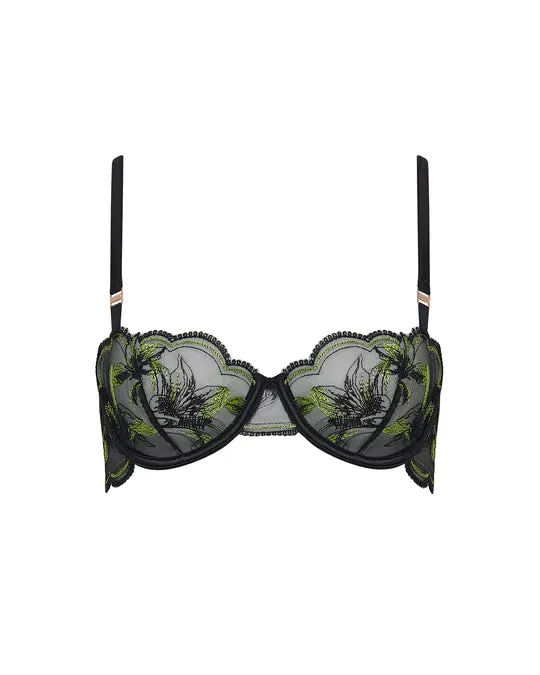 Camouflage Vibrators BB 42040 Green Embroidery Bra