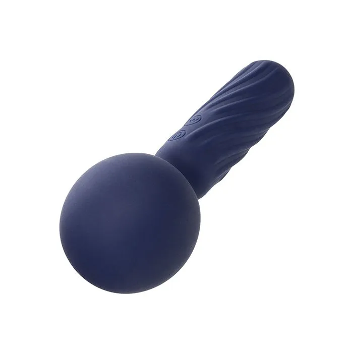 Charisma Seduction Wand Massager Blue California Exotic Novelties Vibrators