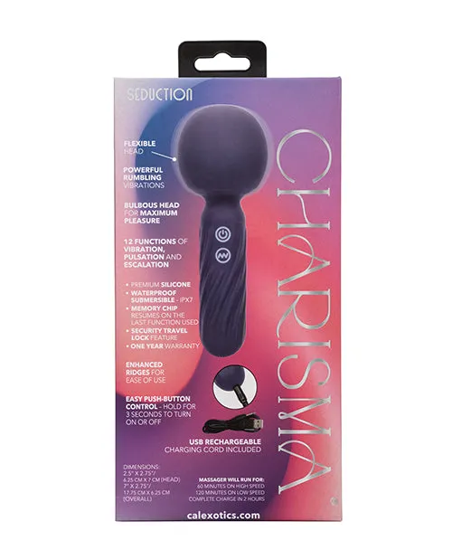 Charisma Seduction Wand Massager Blue California Exotic Novelties Vibrators