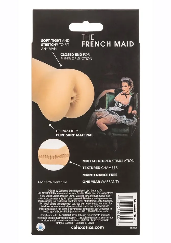 Cheap Thrills The French Maid Stroker Pussy Cheap Thrills Male Sex Toys