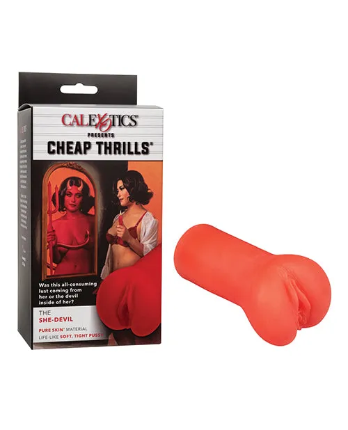 Cheap Thrills The SheDevil Pussy Masturbator California Exotic Novelties Male Sex Toys