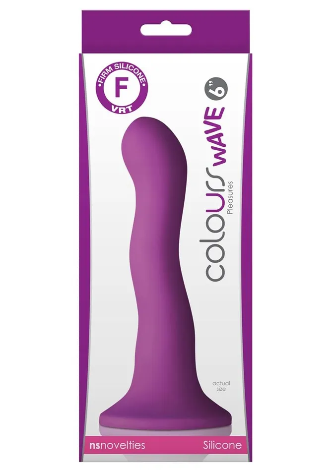 Colours Wave Silicone Dildo Colours Female Sex Toys