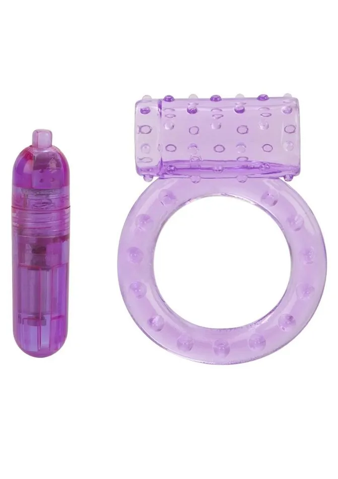 Couples Rings One Touch Nubby Vibrating Cock Ring