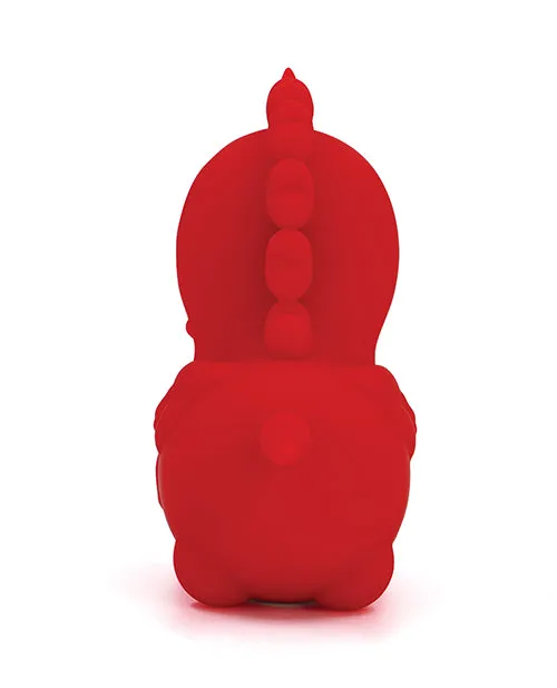 Creative Conceptions Vibrators Unihorn Cupids Beau Tapping Tongue Vibrator Red