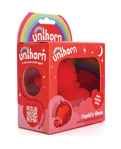 Creative Conceptions Vibrators Unihorn Cupids Beau Tapping Tongue Vibrator Red