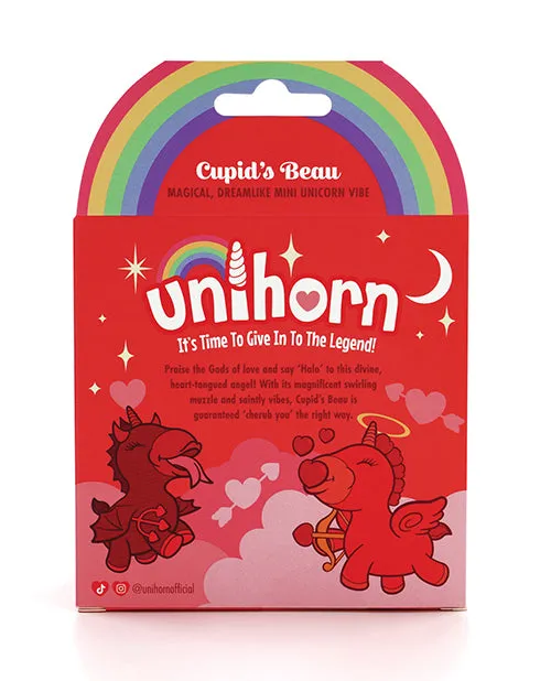 Creative Conceptions Vibrators Unihorn Cupids Beau Tapping Tongue Vibrator Red