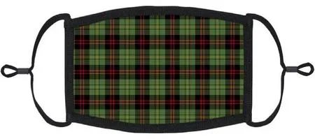 Dasiy Corsets Vibrators DC Mask Green Plaid