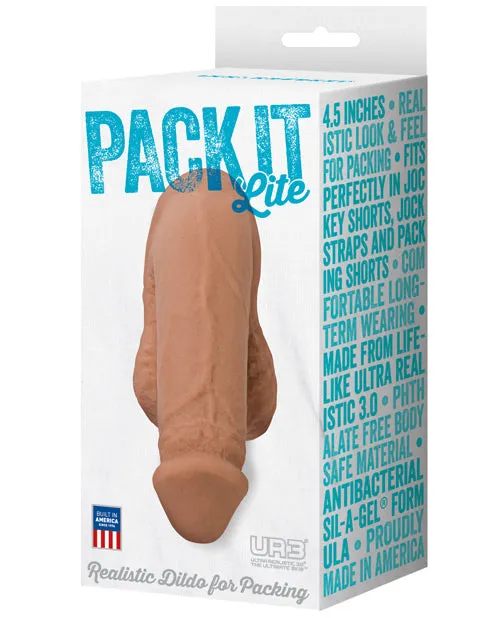 Dildos Doc Johnson Pack It Lite Packing Dildo Brown