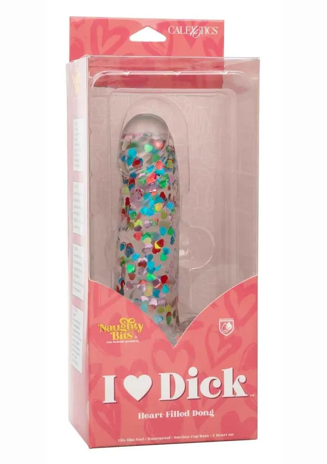 Dildos Naughty Bits Naughty Bits I Love D HeartFilled Dong