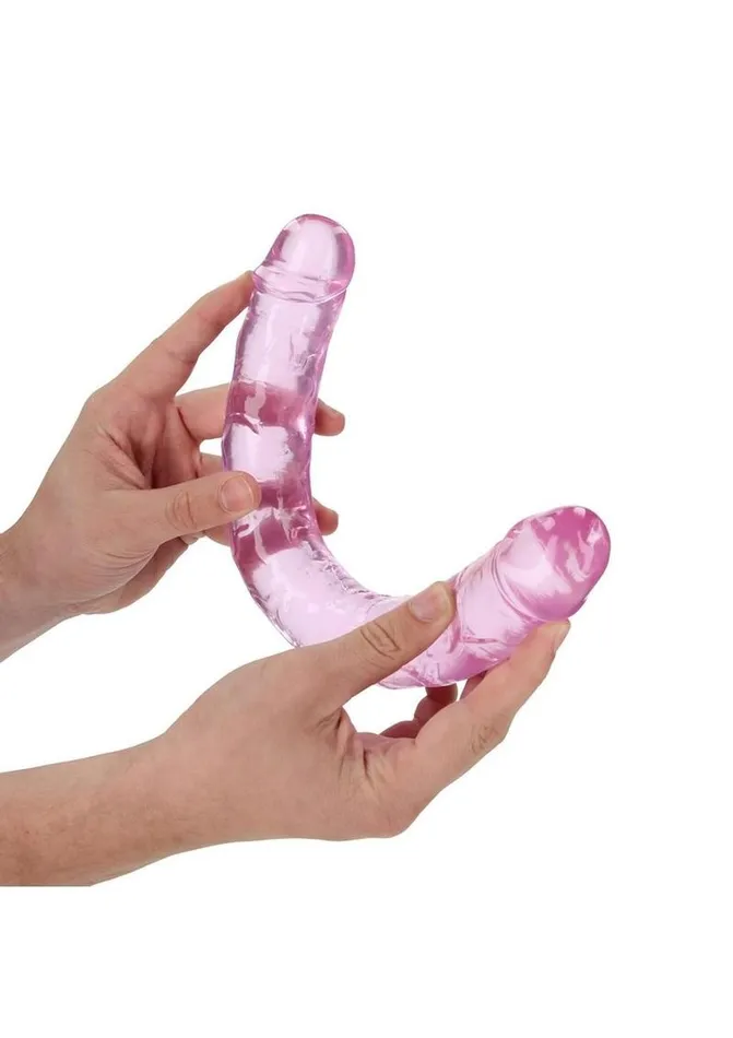 Dildos Real Rock Realrock Crystal Clear Double Dong