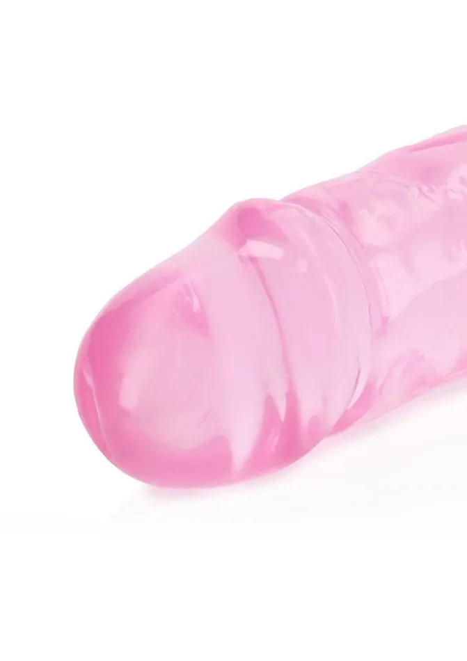 Dildos Real Rock Realrock Crystal Clear Double Dong