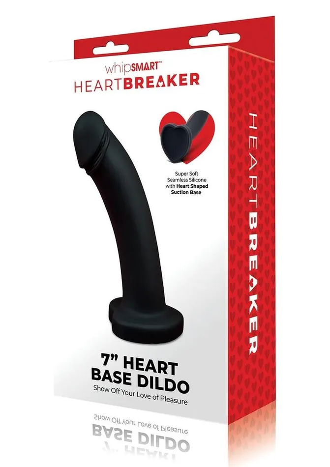 Dildos Whipsmart WhipSmart Heartbreaker Silicone Dildo Heart Base