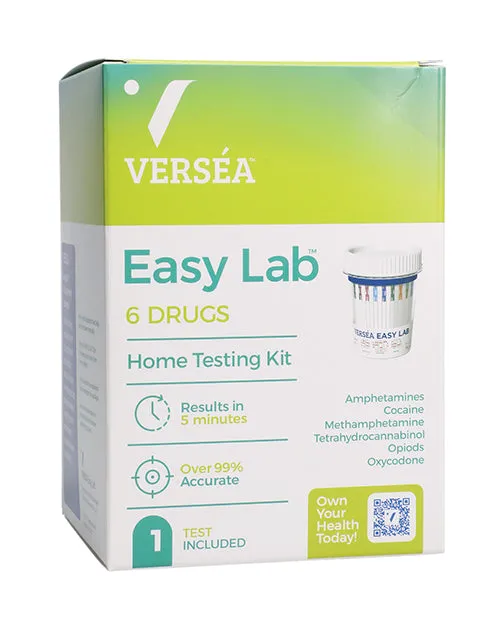 Doc Johnson Consignment Vibrators Versea EasyLab 6Panel Home Drug Test