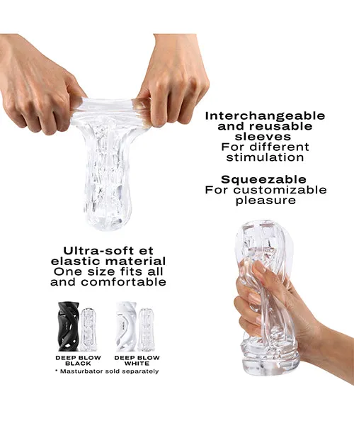 Dorcel Deep Blow Extreme Sleeve Clear Lovely Planet Male Sex Toys