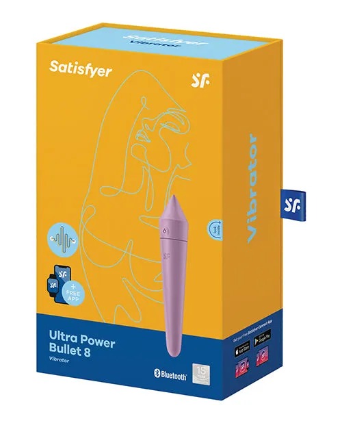 Eis INCsatisfyer Vibrators Satisfyer Ultra Power Bullet 8 Lilac