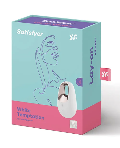 Eis INCsatisfyer Vibrators Satisfyer White Temptation Layon Vibrator White Eis INCsatisfyer Vibrators Satisfyer White Temptation Layon Vibrator White