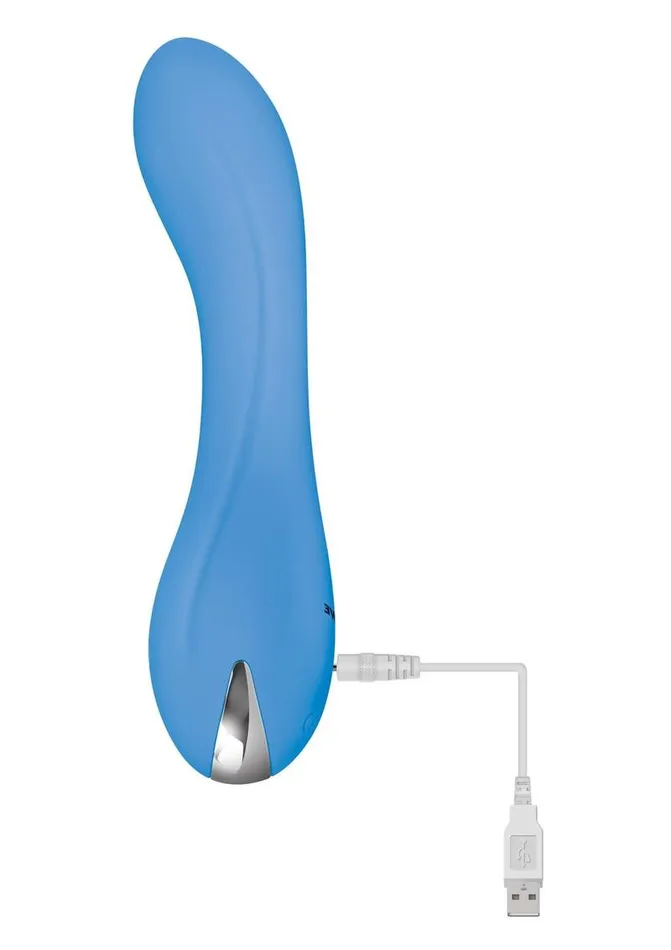 Evolved Blue Crush Rechargeable Silicone Vibrator Vibrators