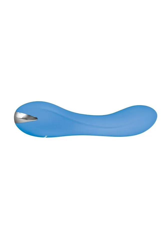 Evolved Blue Crush Rechargeable Silicone Vibrator Vibrators