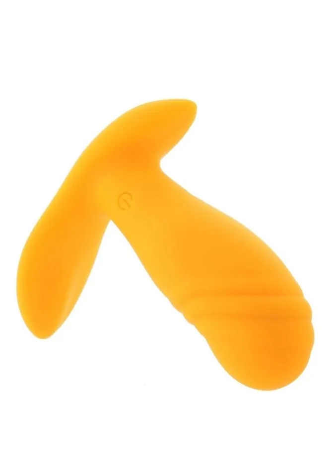 Evolved Creamsicle Silicone Rechargeable Wearable Vibrator with Remote Control Female Sex Toys