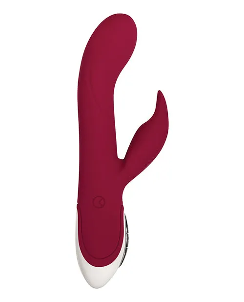 Evolved Novelties INC Female Sex Toys Inflatable Bunny GSpot Rabbit Vibrator Burgundy