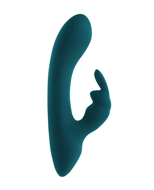 Evolved Novelties INC Playboy Pleasure Lil Rabbit Vibrator Deep Teal Vibrators