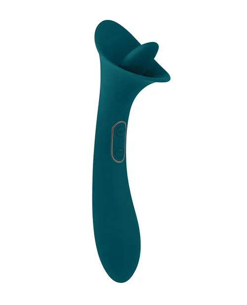 Evolved Novelties INC Playboy Pleasure True Indulgence Vibrator Deep Teal Vibrators