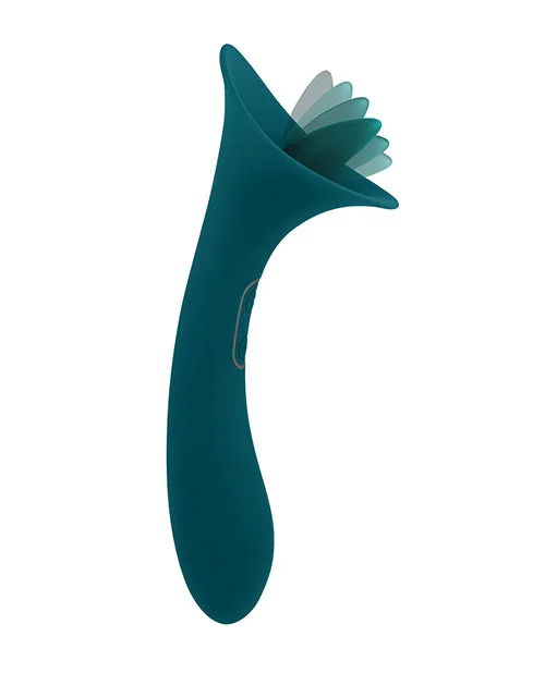 Evolved Novelties INC Playboy Pleasure True Indulgence Vibrator Deep Teal Vibrators