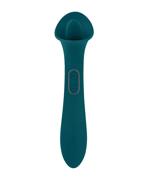 Evolved Novelties INC Playboy Pleasure True Indulgence Vibrator Deep Teal Vibrators