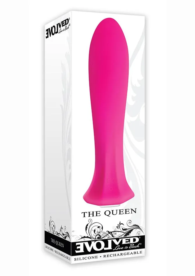 Evolved The Queen Rechargeable Silicone Vibrator Female Sex Toys