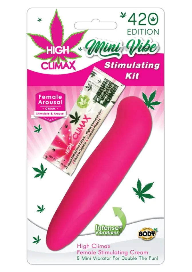 Female Sex Toys Body Action Products High Climax Mini Vibrator Stimulating Kit