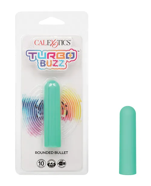 Female Sex Toys California Exotic Novelties Turbo Buzz Rounded Bullet Vibrator Green