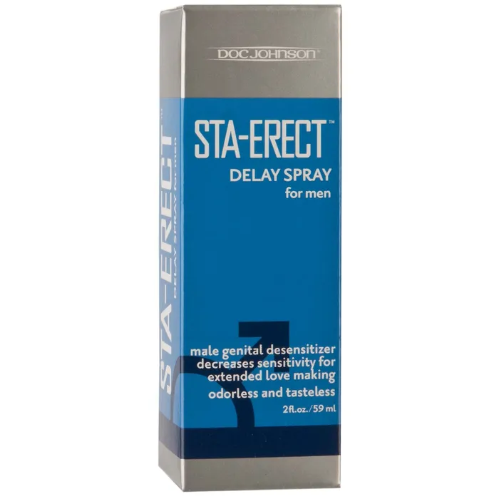 Female Sex Toys Doc Johnson StaErect Delay Spray for Men