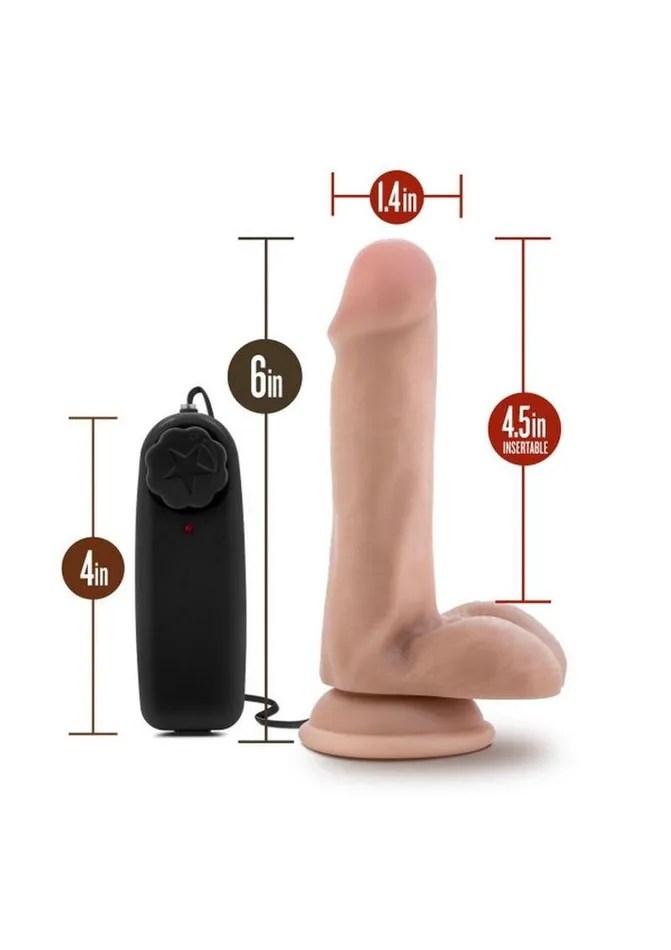 Female Sex Toys Dr Skin Dr Skin Dr Rob Vibrating Dildo with Remote Control