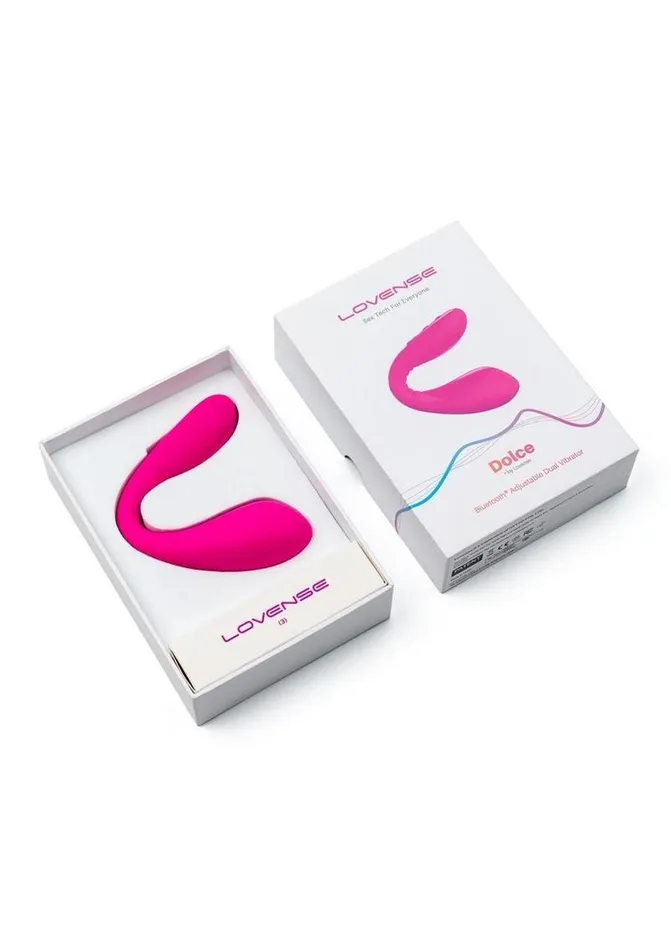 Female Sex Toys Lovense Lovense Dolce Silicone Rechargeable Dual Vibrator