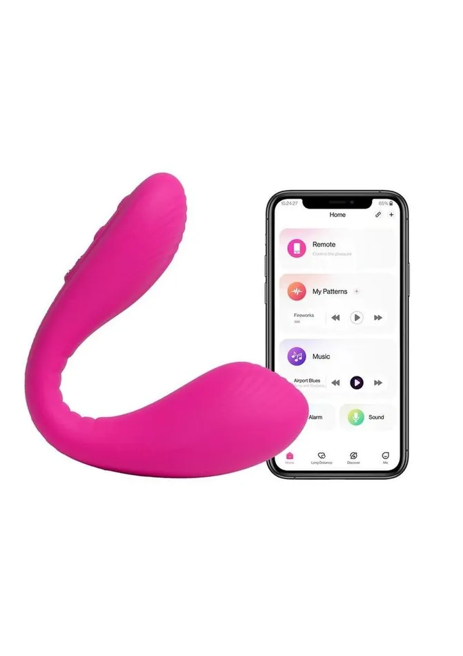 Female Sex Toys Lovense Lovense Dolce Silicone Rechargeable Dual Vibrator